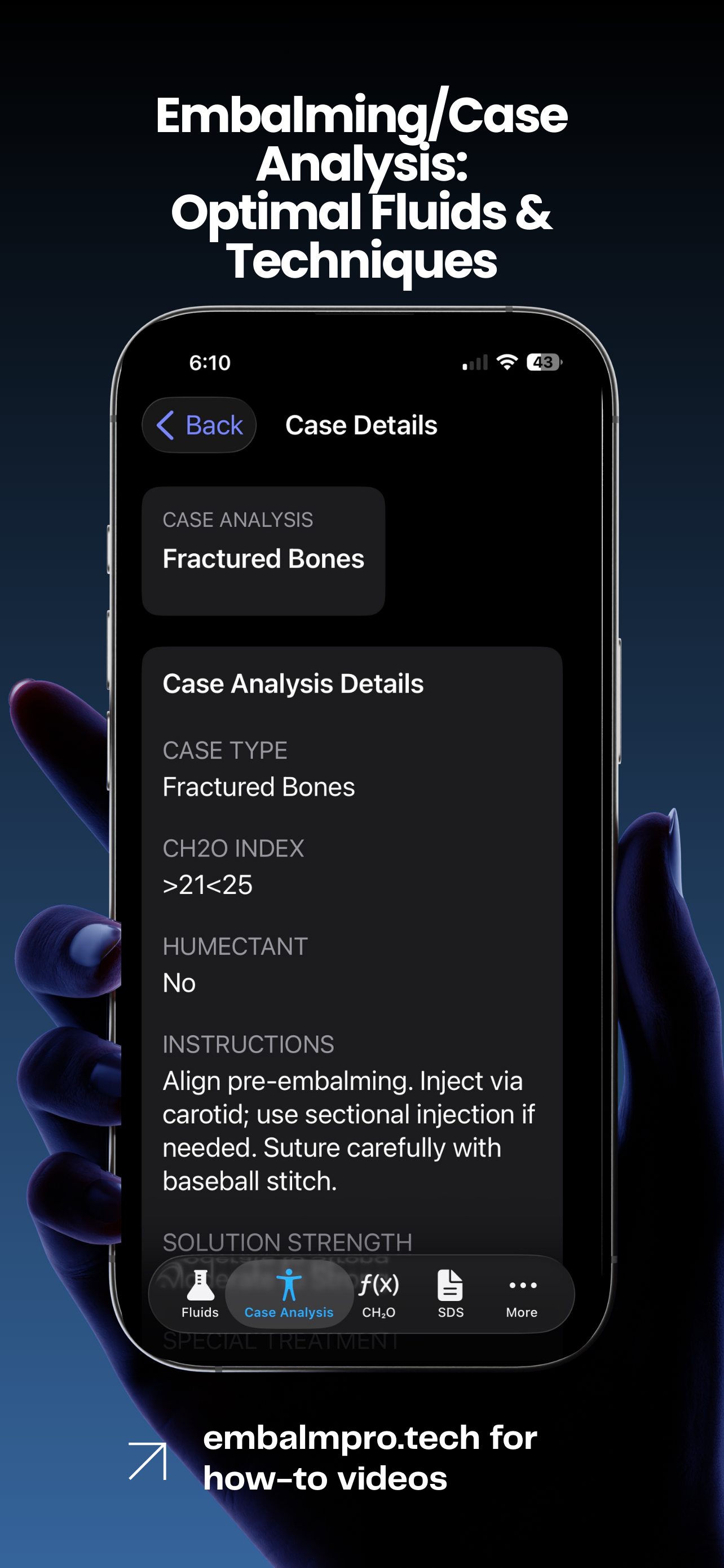 EmbalmPro screenshot 7