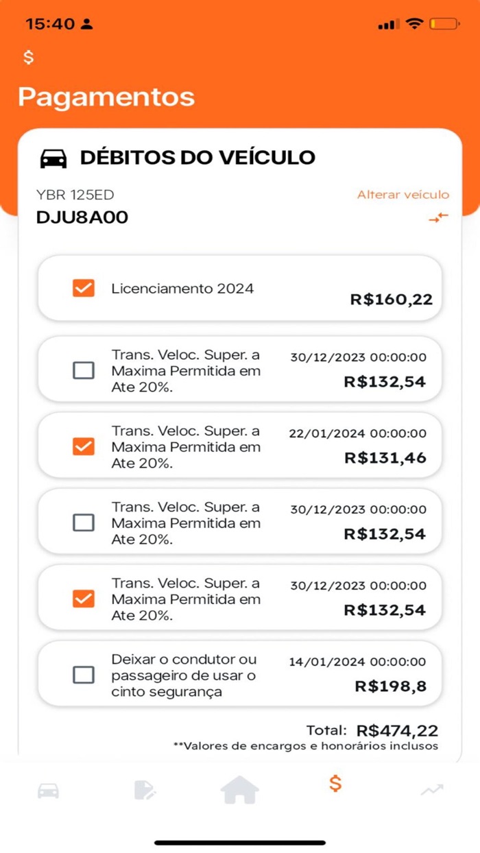 You Desp Licenciamento and IPVA
