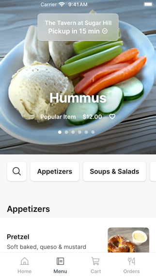App screenshot