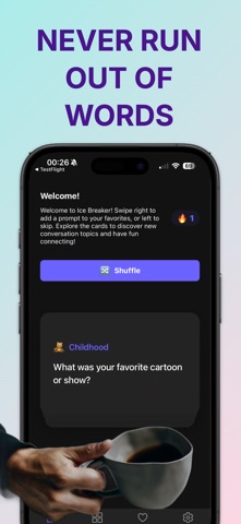 Breaker: Conversation Starters Screenshot 1 of 5