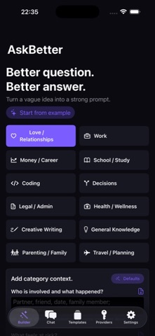 AskBetter Screenshot 2 of 6