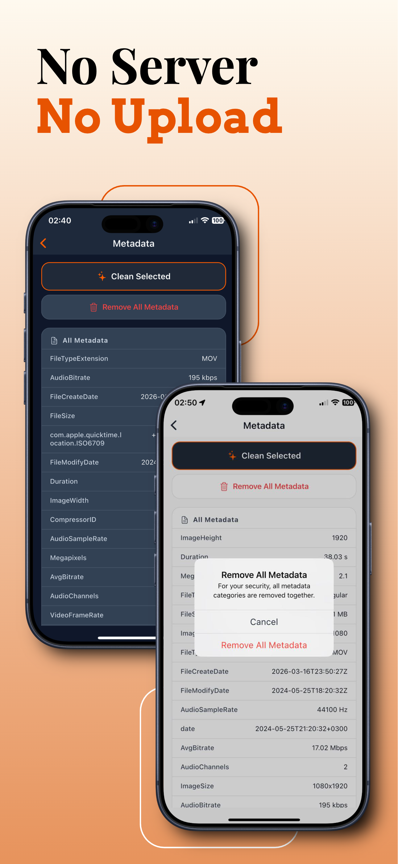 VidClear: Wipe Video Metadata