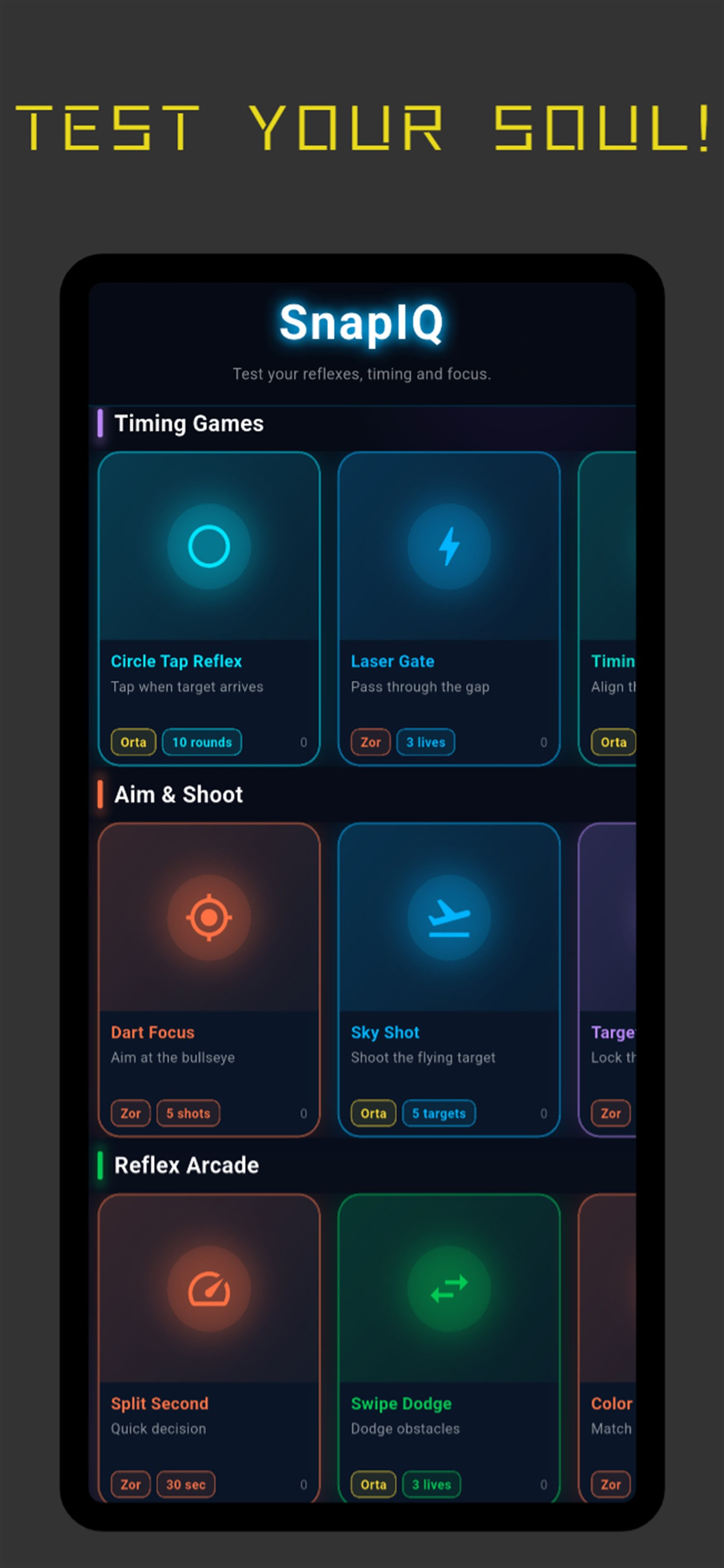 Snapiq: Test your reflexes screenshot 2