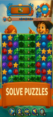 Aqua Match Blast : Hero League iPhone screenshot