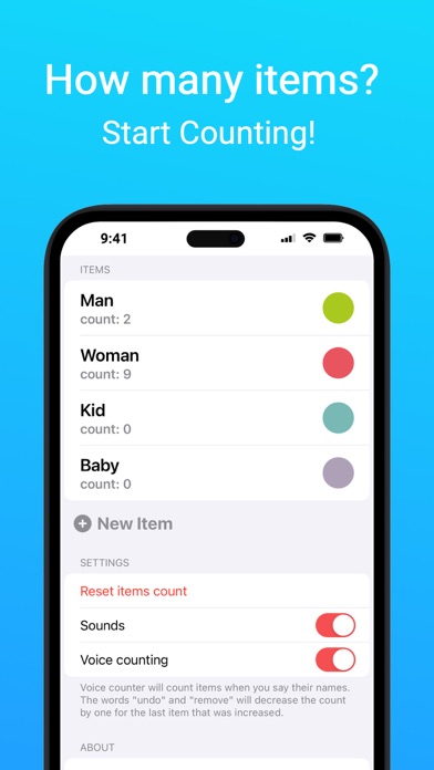 Voice Counter - List & Count screenshot 4