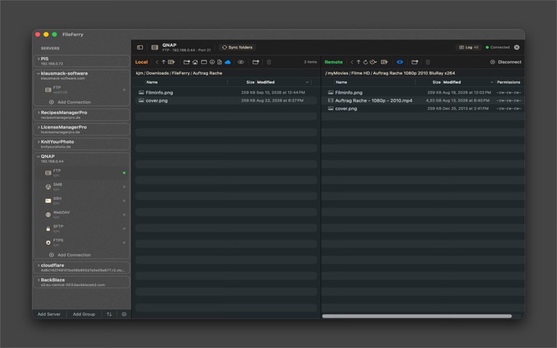 FileFerry screenshot 1