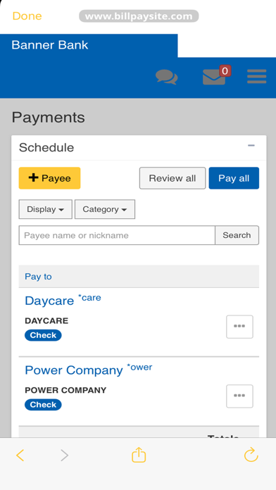 Screenshot #2 pour Banner Bank Mobile Banking App