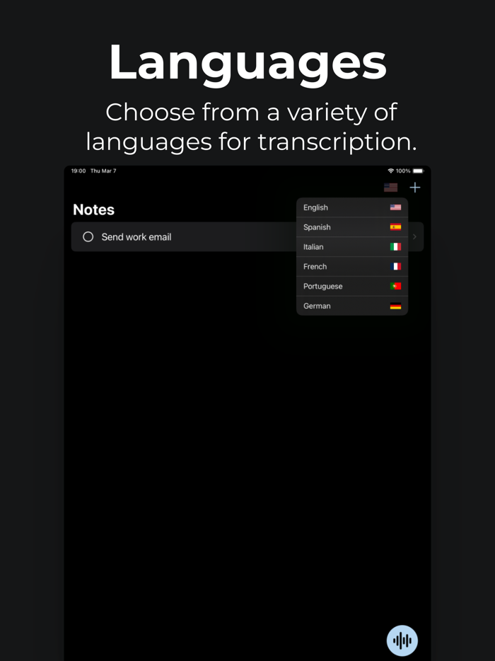 Audio to text converter - AI