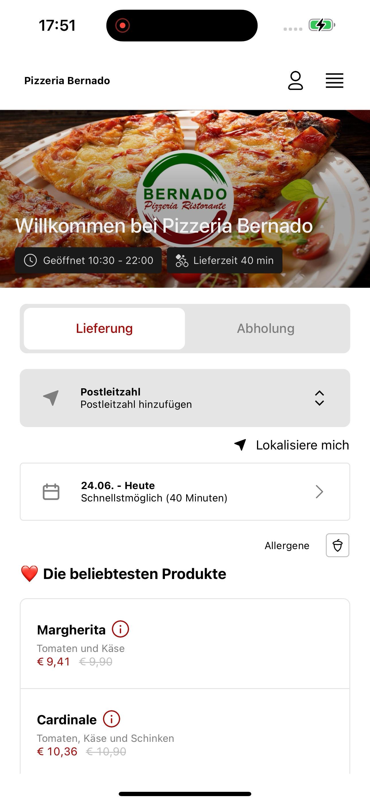 Pizzeria Bernado screenshot 6
