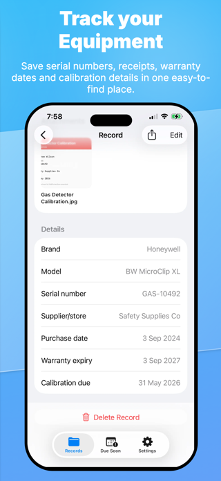 FieldFile: Work Records Screenshot 6 of 6