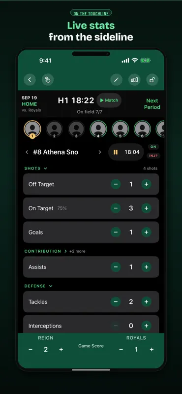 Sideline: Soccer screenshot 1 of 6