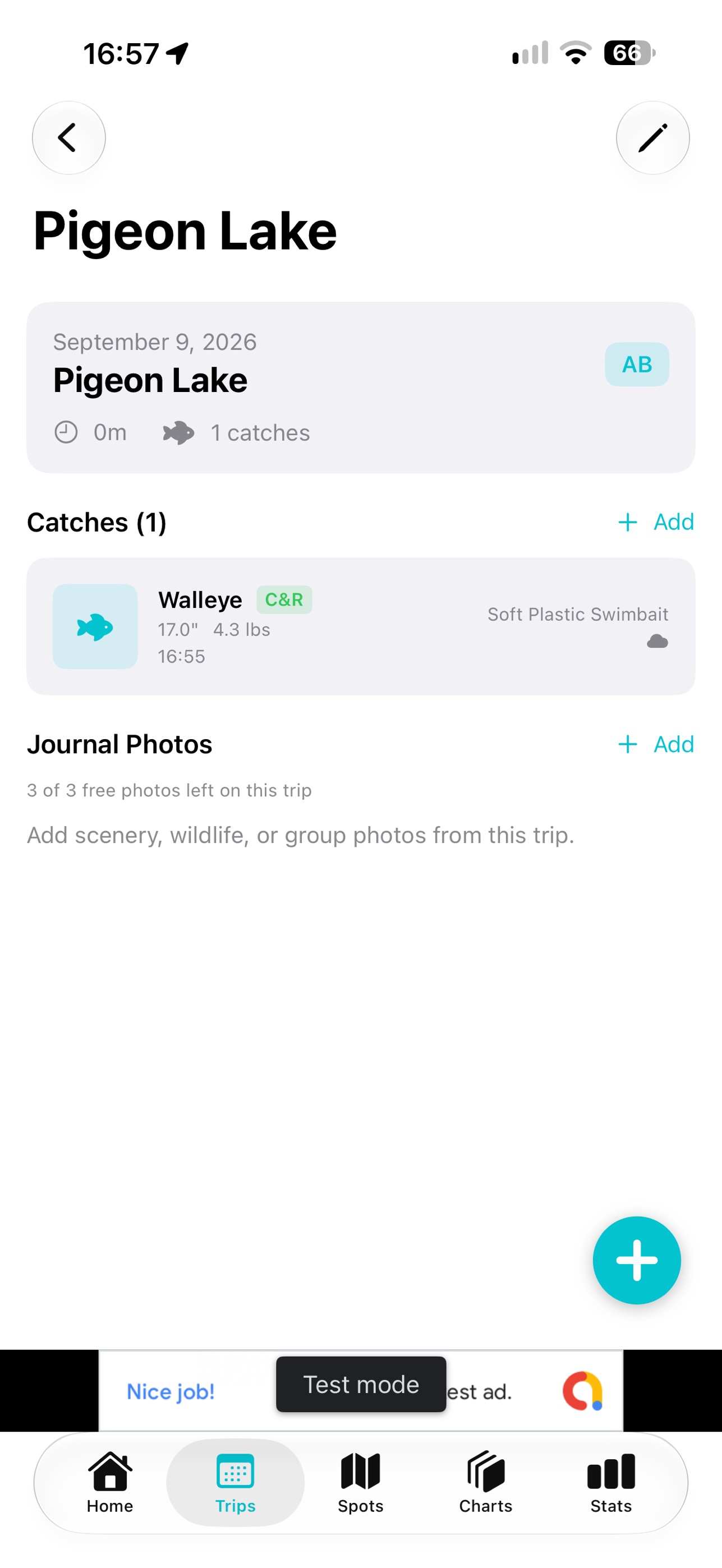 Screenshot 2 of Cast Log