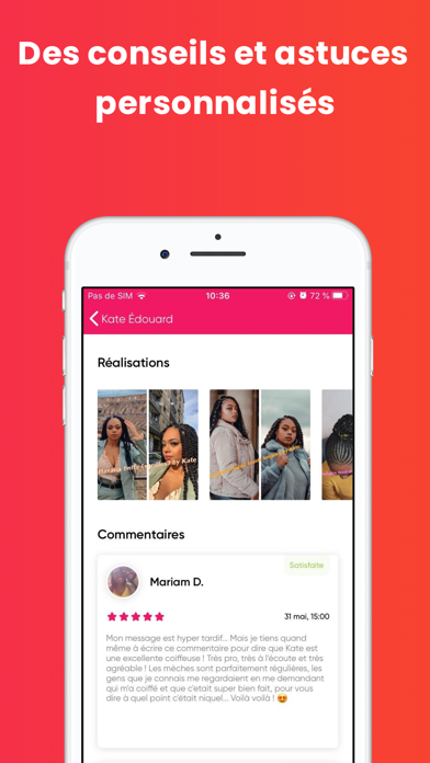 Nappyme - Les coiffeuses afro Screenshot