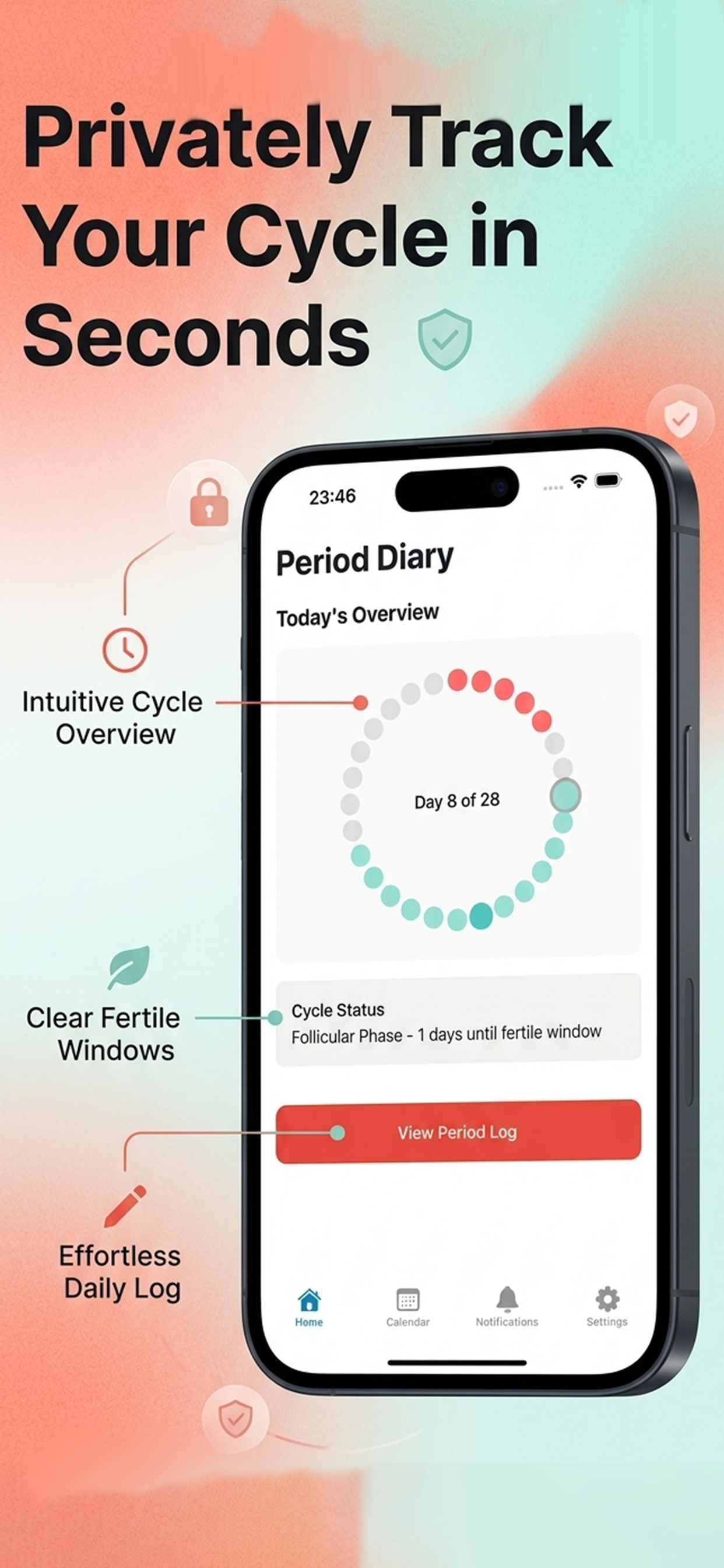 Period Diary: Cycle Tracker