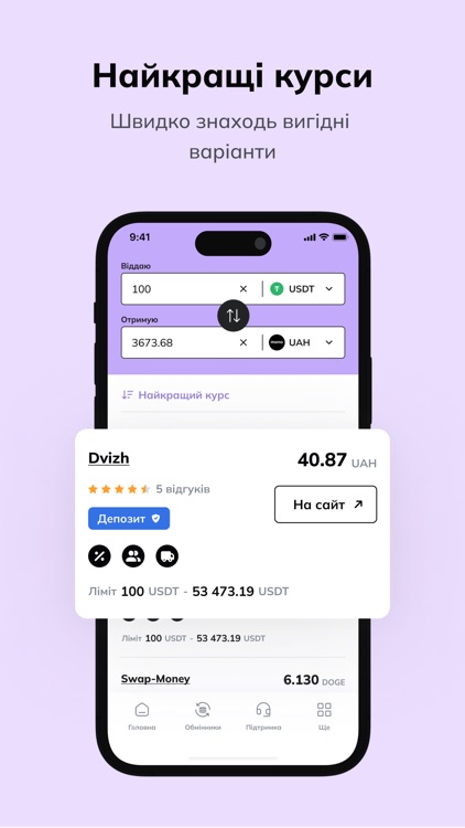 obmify – актуальні курси валют