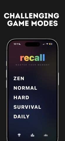Recall Colors - Memorize Hue iPhone screenshot