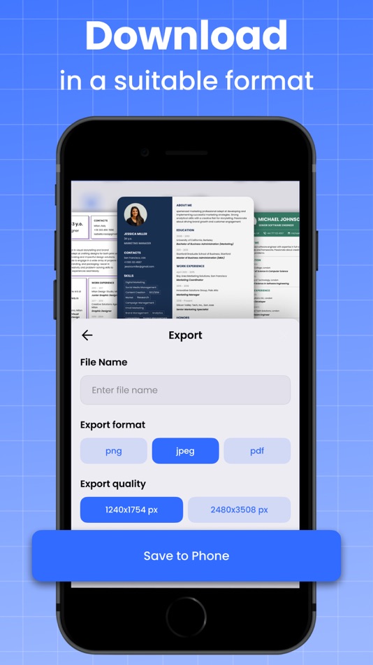 #5. Resume Maker Pro - CV Editor (iOS) 由: Lasha Tabatadze