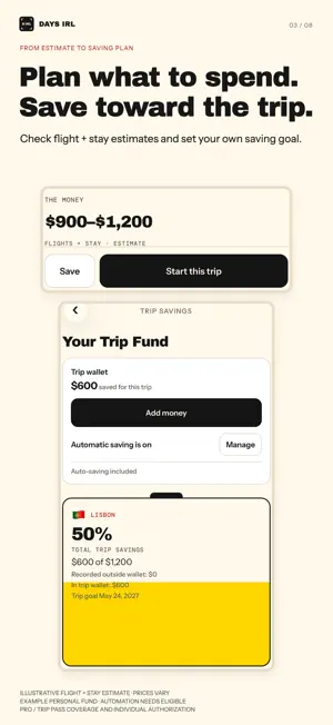 Days IRL: Trip Planner screenshot 3