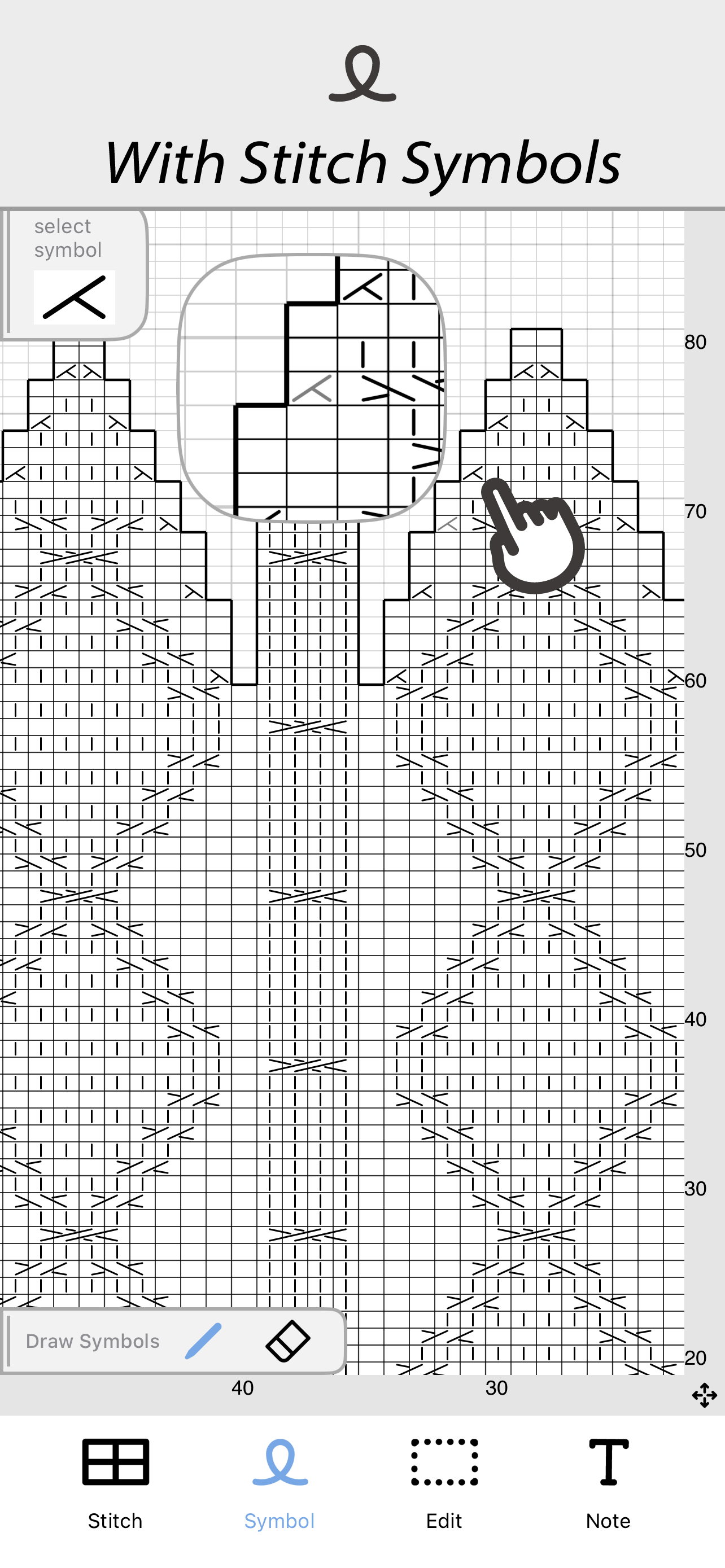 Knit Design - Japanese pattern screenshot 3