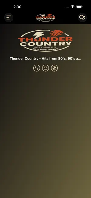 Thunder Country Radio screenshot 3