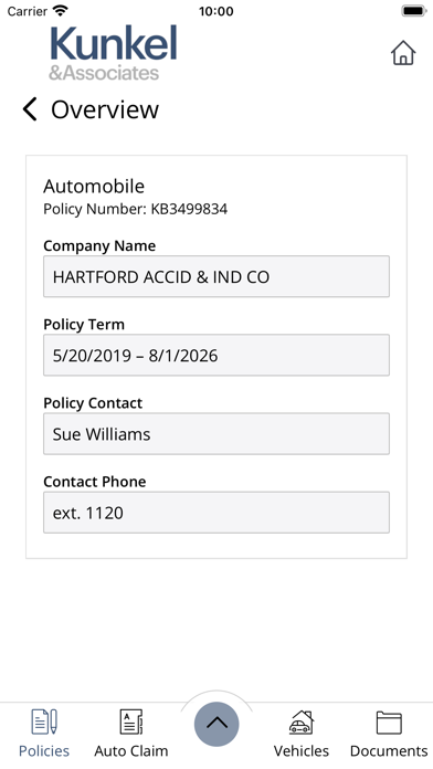 Kunkel & Associates Screenshot