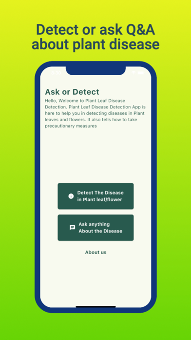 Plant Leaf Disease Detect Screenshot