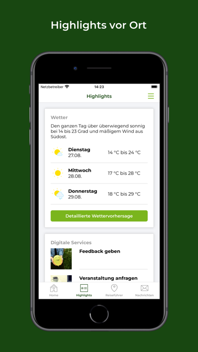 Hotel Wißkirchen screenshot