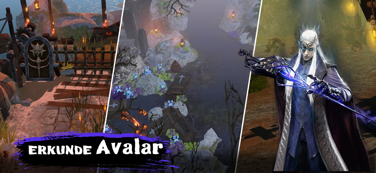 Avalar: Raid of Shadow iOS Mod IPA screenshot 6 - iOS game interface