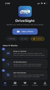 DriveSight: Vehicle ID screenshot