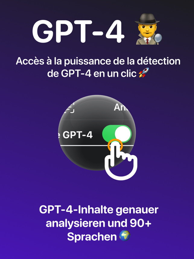 ‎AI Detector - gptzero Capture d'écran