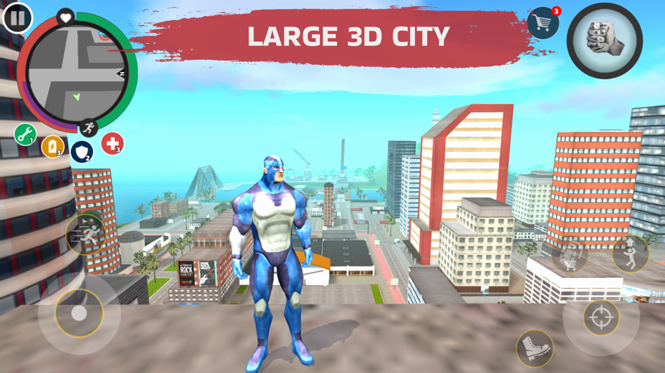 #5. Rope Hero: Vice Town (iOS) 게시자: Naxeex LTD