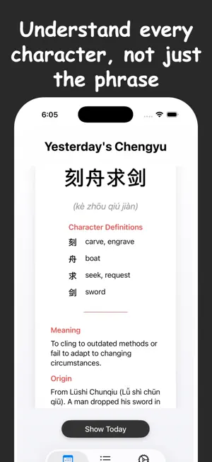 Daily Chengyu - Chinese Study screenshot 1