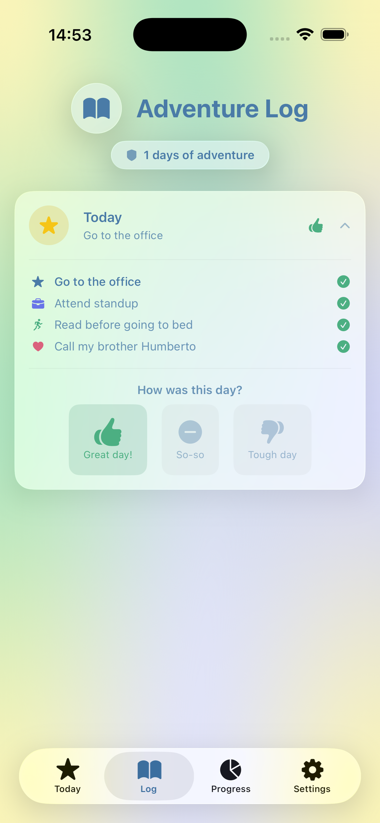 DailyAdventure screenshot 3