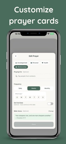The Pray App screenshot
