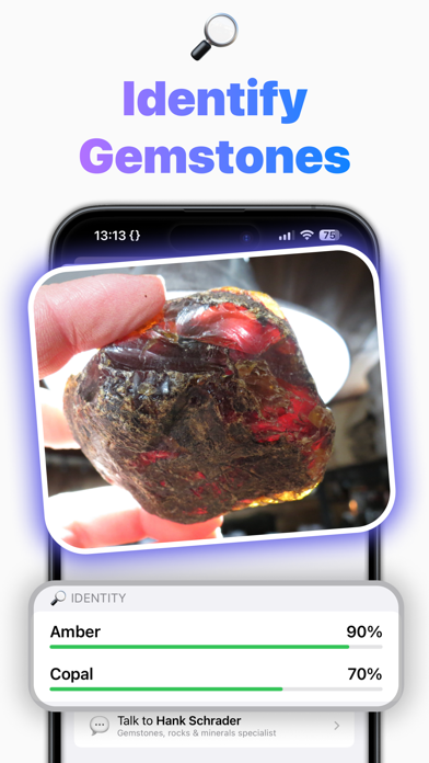 Gemstone Identifier° Gemfinder Screenshot