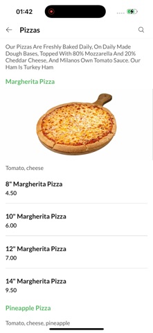 Milano Stockton app screenshot 3