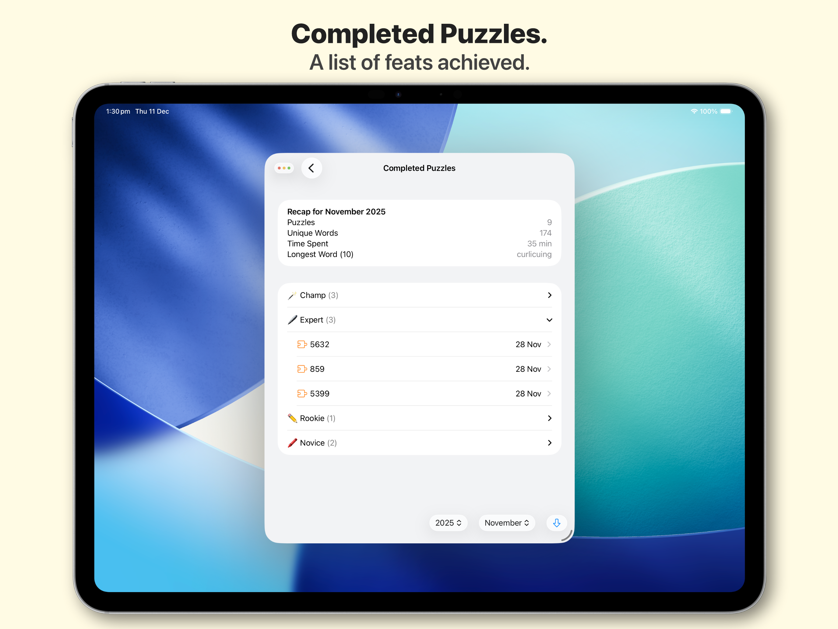 Wordish: Word Puzzle screenshot 11