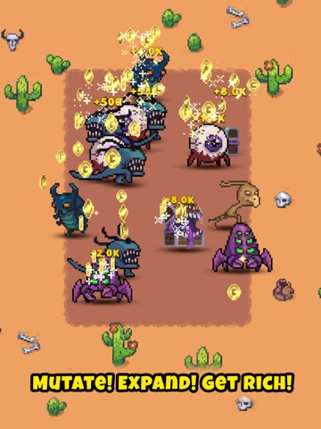 Mad Evolution: Idle Merge iPad screenshot