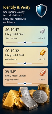 Bullion Calculator iPhone screenshot