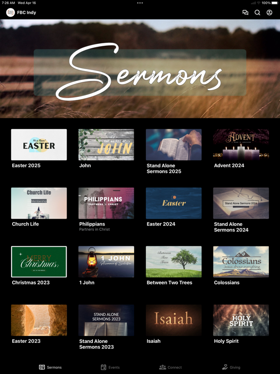 App screenshot