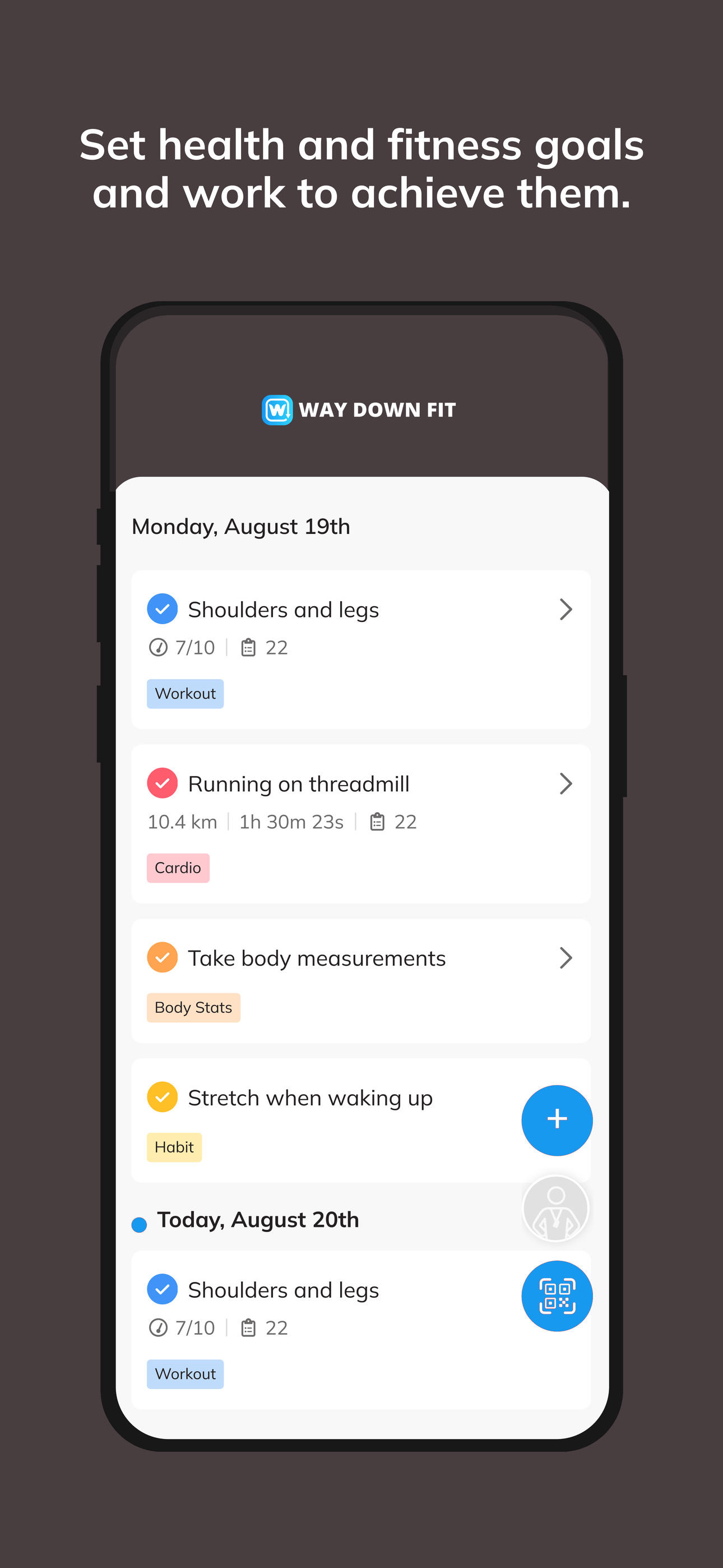 Way Down Fit screenshot 4
