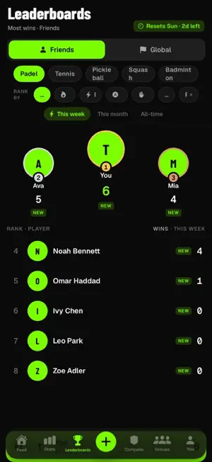 Rallyd Racket Sports screenshot 3