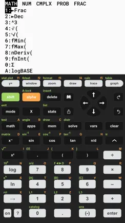 Taculator 84 Graphing Calc iPhone image 3