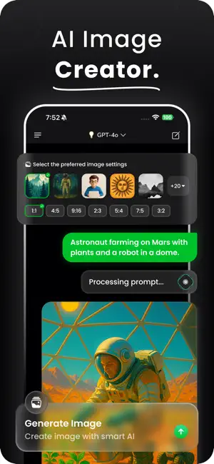 Гронк AI - DeepGronk AI Чат iPhone screenshot 3