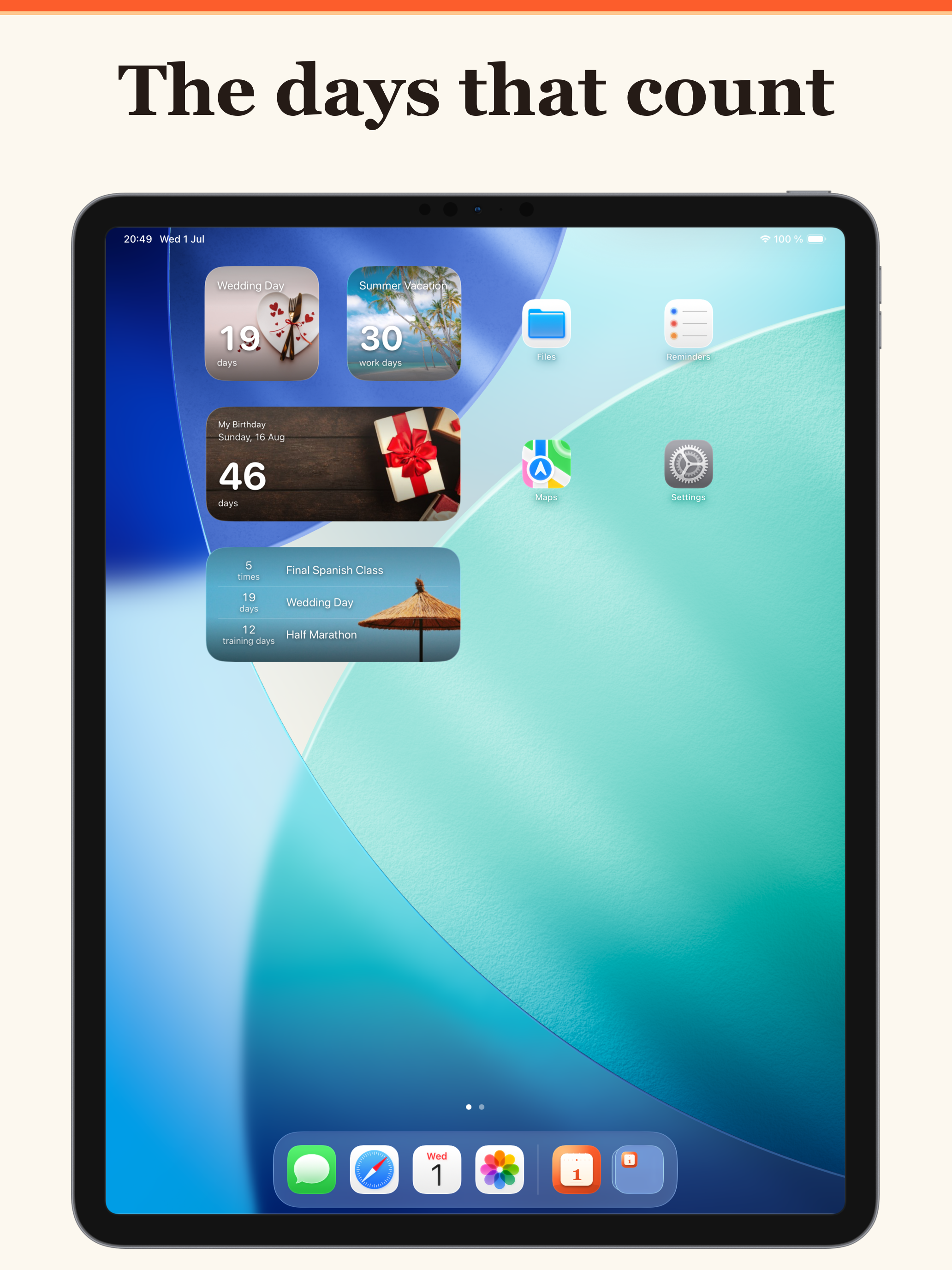 CountedDays: Countdown Widget screenshot 6