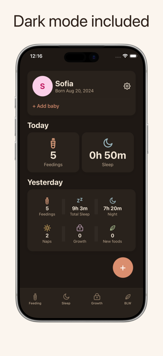 GentleThrive: Baby Tracker Screenshot 2 of 6