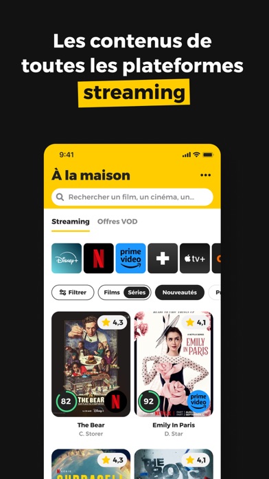 AlloCiné, les films au cinéma Screenshot