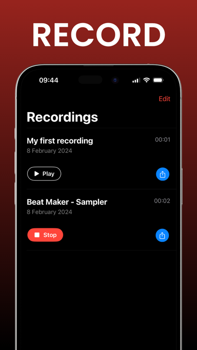 Beat Maker - Sampler Screenshot