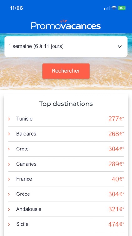 Promovacances : Vols, Séjours screenshot-6