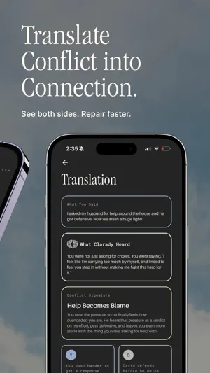 Clarady: Conflict Translator screenshot 2